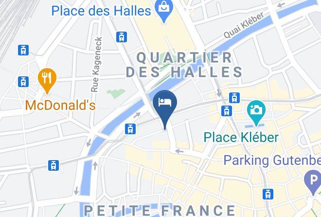Bas Rhin - Hotel Kaijoo Strasbourg By Happyculture Maps