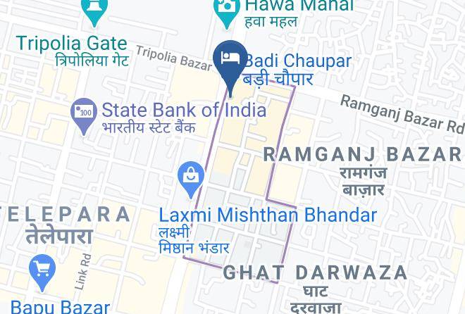 Jaipur - Hotel Kailash Maps