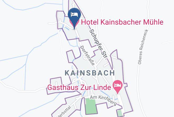 Nurnberger Land - Hotel Kainsbacher Muhle Maps