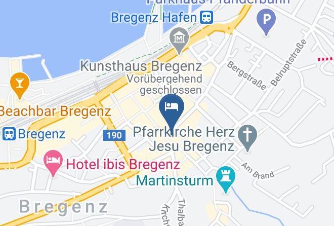 Kaiser Hotel Bregenz Living Like Home Map