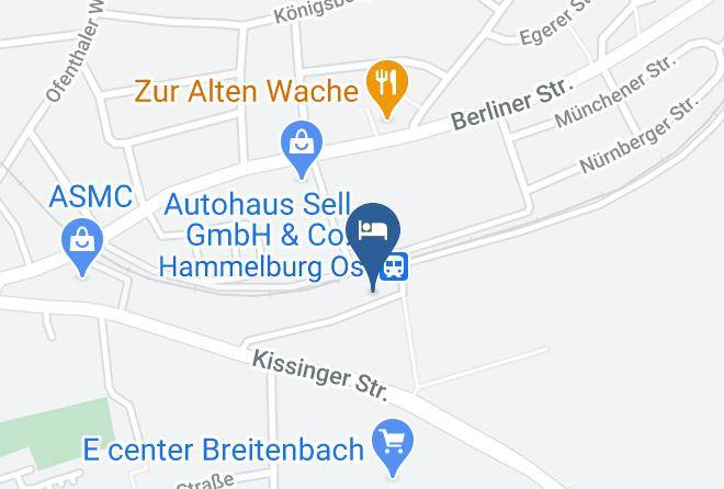 Bad Kissingen - Kaisers Weinland Hotel Maps