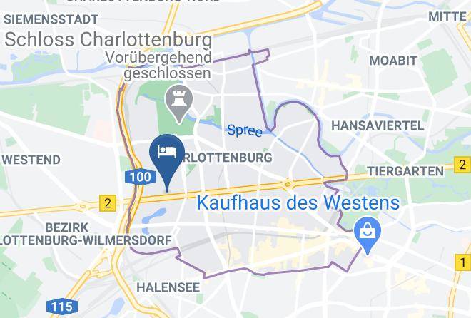 Stadt Berlin - Hotel Kaiser Maps