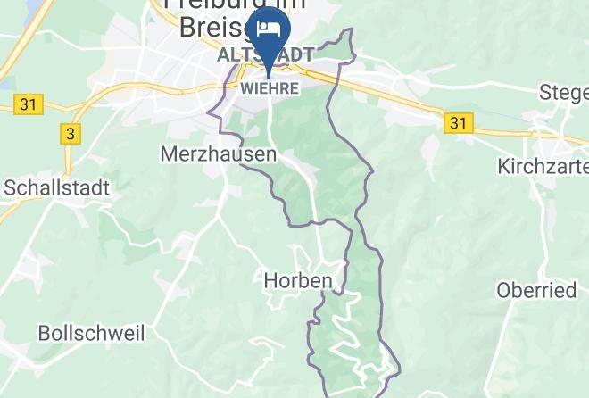 Freiburg - Hotel Kaiser Maps