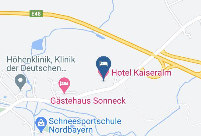 Bayreuth - Hotel Kaiseralm Gmbh Maps