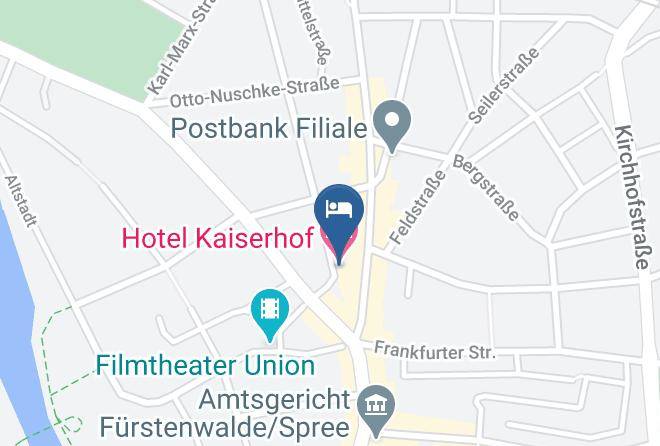 Oder Spree - Hotel Kaiserhof Maps