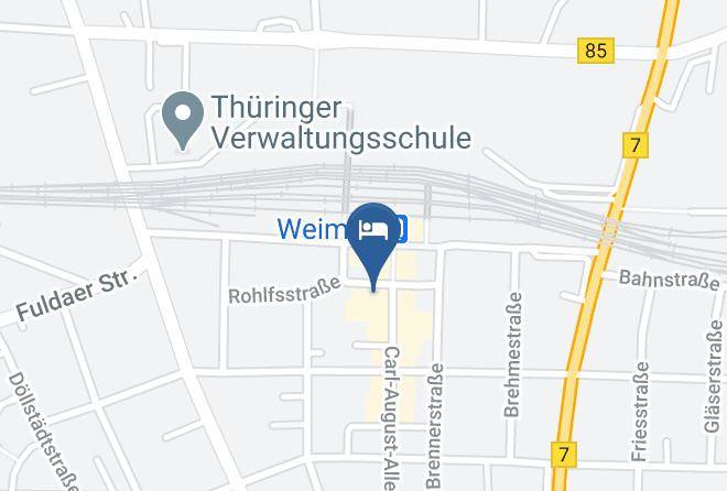 Weimar - Hotel Kaiserin Augusta Maps