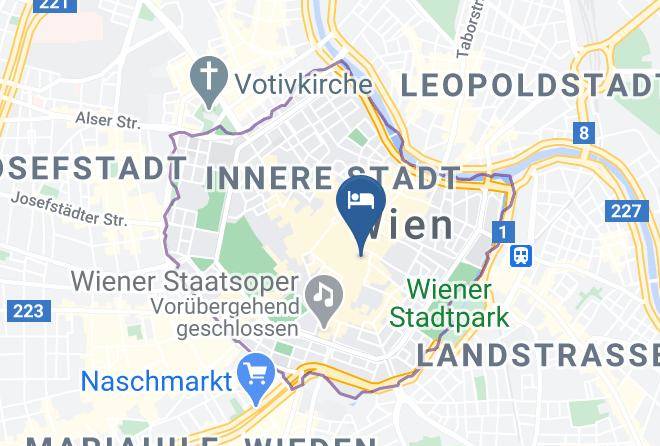 Vienna - Hotel Kaiserin Elisabeth Maps