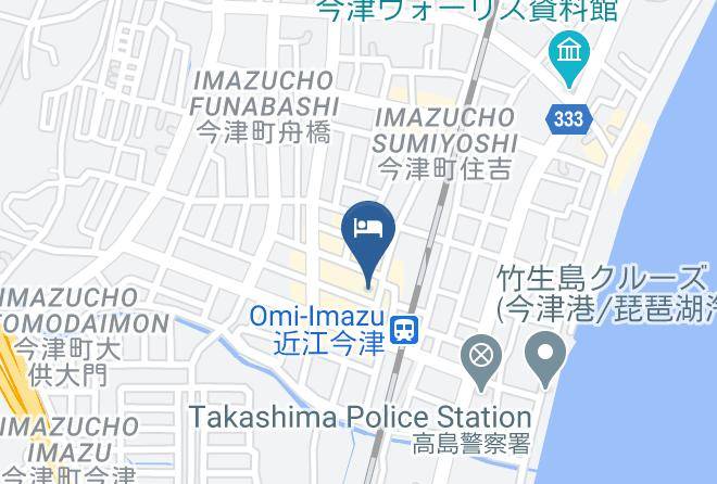 Takashima City - Hotel Kaito Maps
