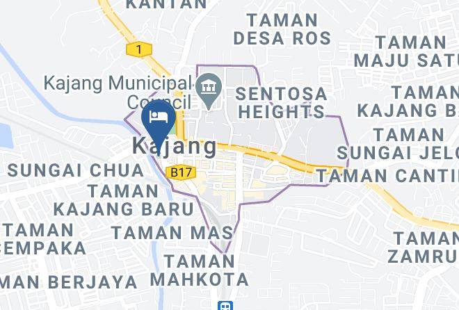 Hotel Kajang Map