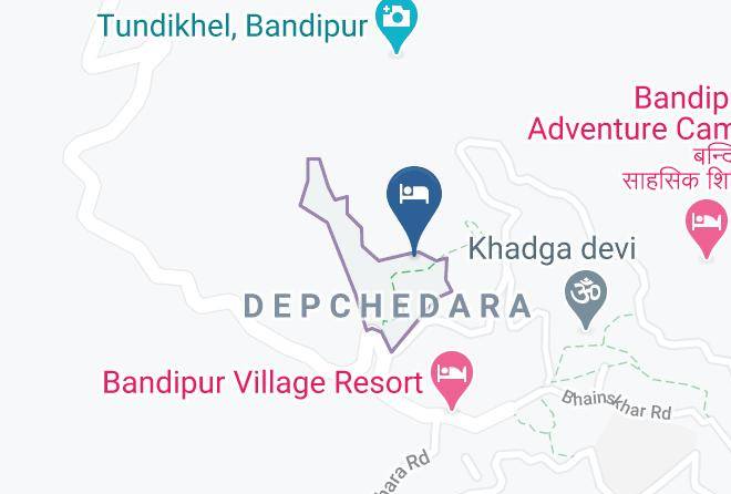 Pokhara - Hotel Kaji Maps