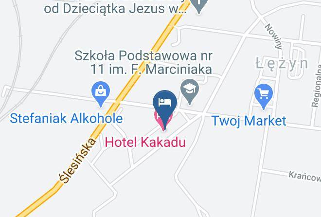 Konin - Hotel Kakadu Maps