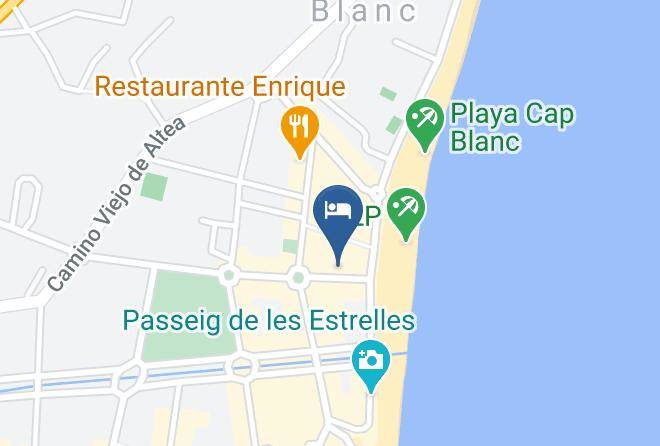 Alicante - Hotel Kaktus Albir Maps