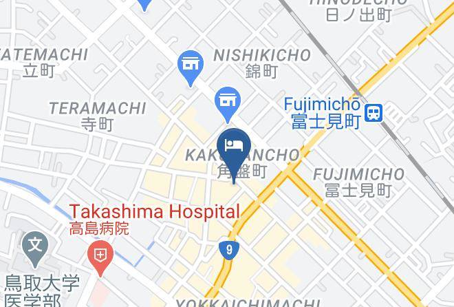 Yonago City - Hotel Kakuban Maps