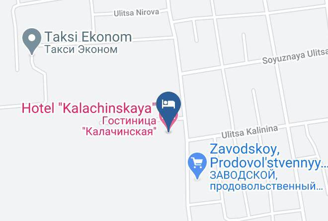 Kalachinsky District - Hotel Kalachinskaya Maps