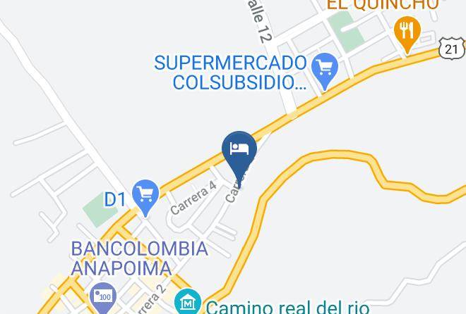 Anapoima - Hotel Kalandaima Maps