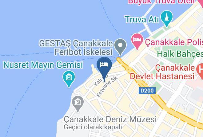 Canakkale Kemalpasa - Hotel Kale 17 Maps