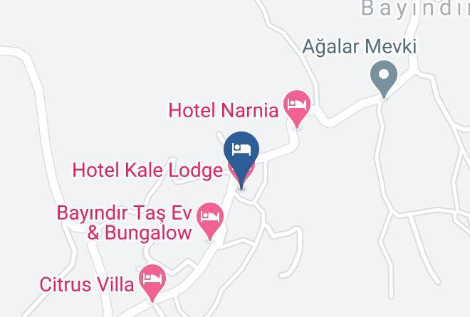Antalya - Hotel Kale Lodge Maps