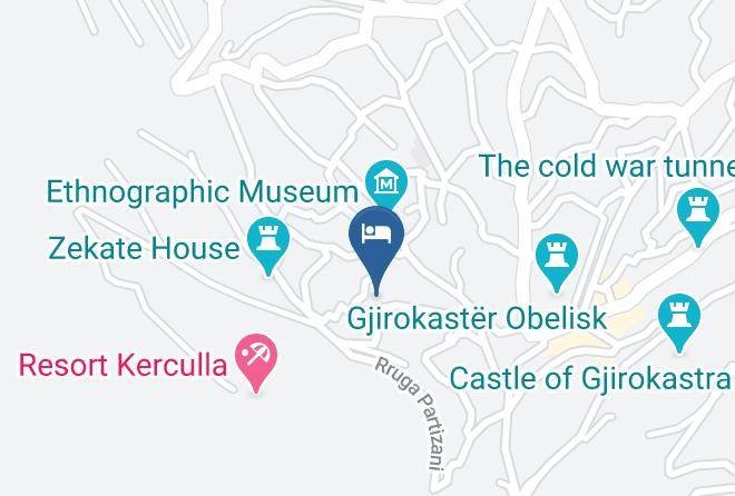 Gjirokaster - Hotel Kalemi Maps