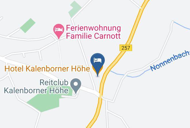 Hotel Kalenborner Hohe Map