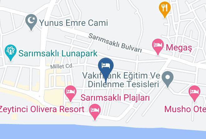 Ayvalik - Hotel Kalif Maps
