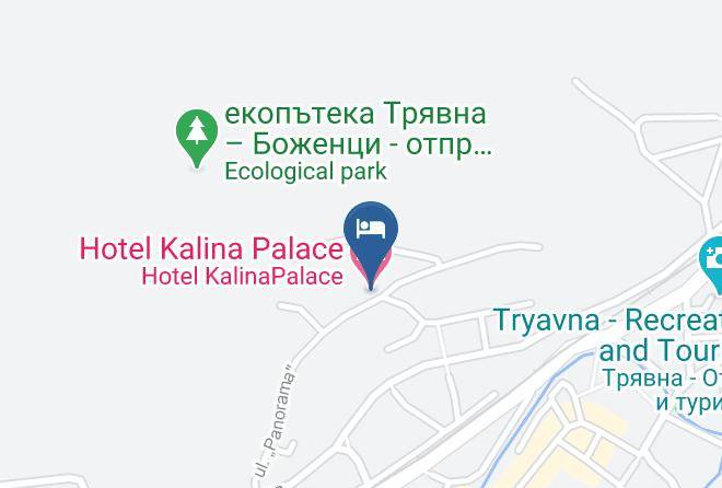 Tryavna - Hotel Kalina Palace Maps