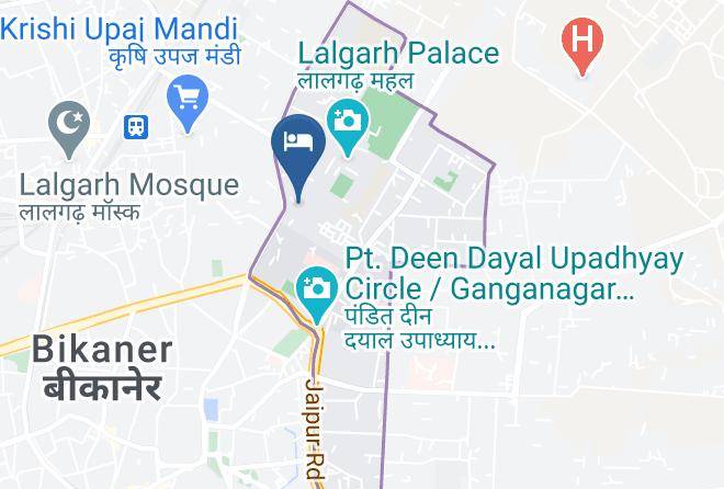 Bikaner - Hotel Kalinga Maps