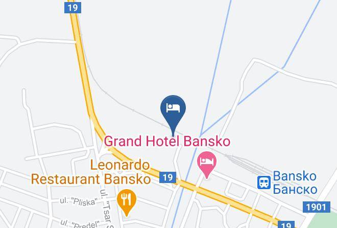Bansko - Hotel Kalis Maps