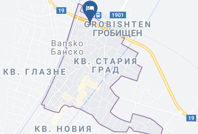 Bansko - Hotel Kalistrini Maps