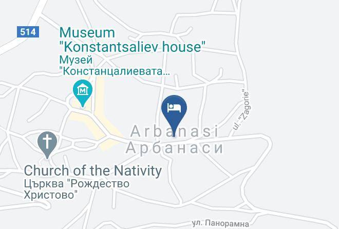 Veliko Tarnovo - Hotel Kaloyanova Krepost Maps