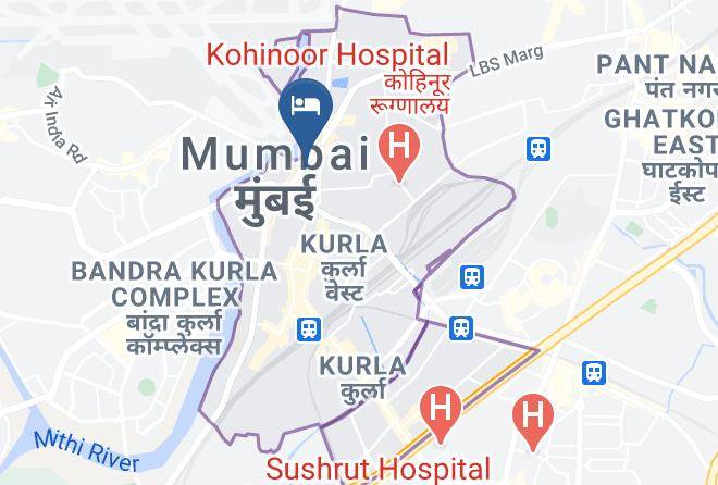 Mumbai - Hotel Kalpana Elite Kurla West Maps