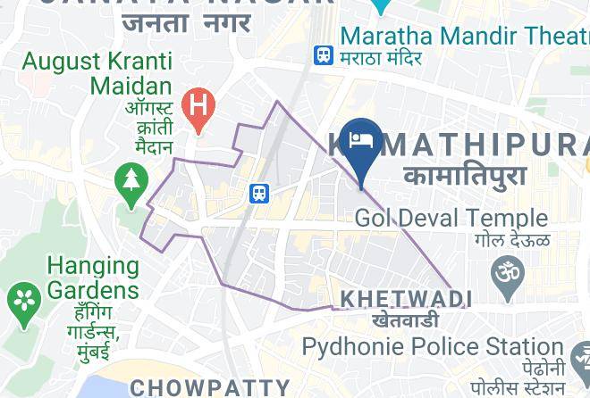 Mumbai - Hotel Kalpana Palace Maps