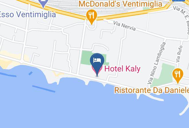 Imperia - Hotel Kaly Maps