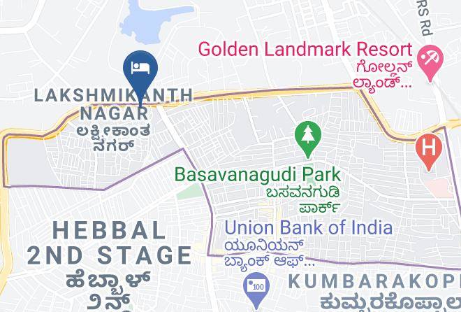 Mysore - Hotel Kalyani Maps