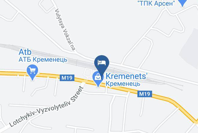 Kremenets Kyi Rayon - Hotel Kalyna Maps