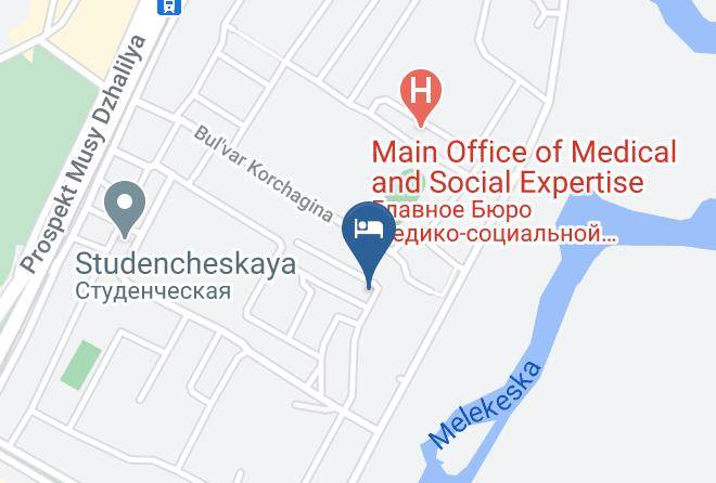 Naberezhnyye Chelny - Hotel Kama Maps
