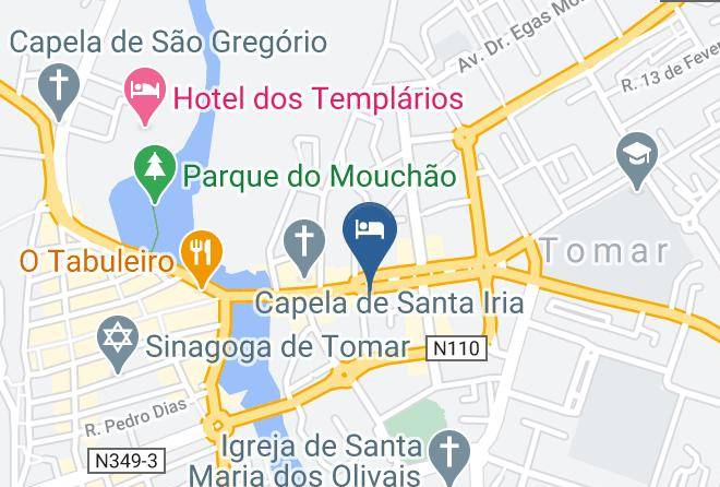 Tomar - Hotel Kamanga Maps