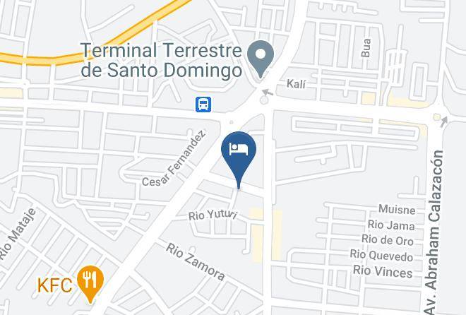 Santo Domingo - Hotel Kamaro Maps