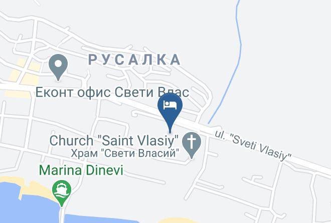 Nesebar - Hotel Kambani Maps