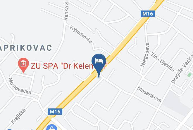 Banja Luka - Hotel Kamel Maps