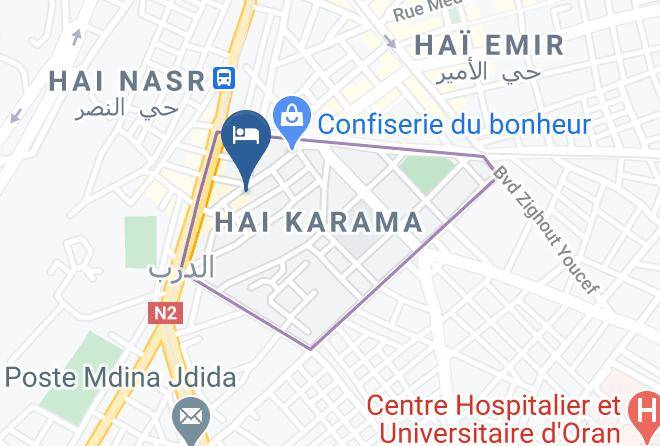Oran - Hotel Kamel Maps