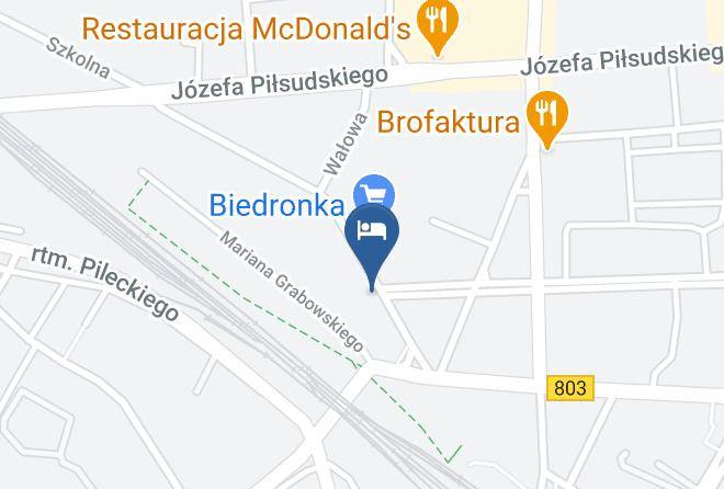 Siedlce - Hotel Kamienica Maps