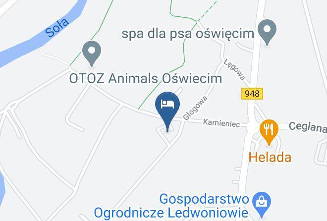 Oswiecimski - Hotel Kamieniec Maps