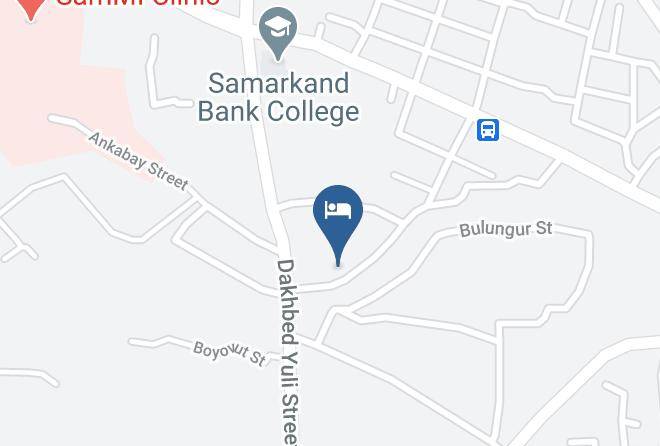 Samarqand - Hotel Kamila Maps