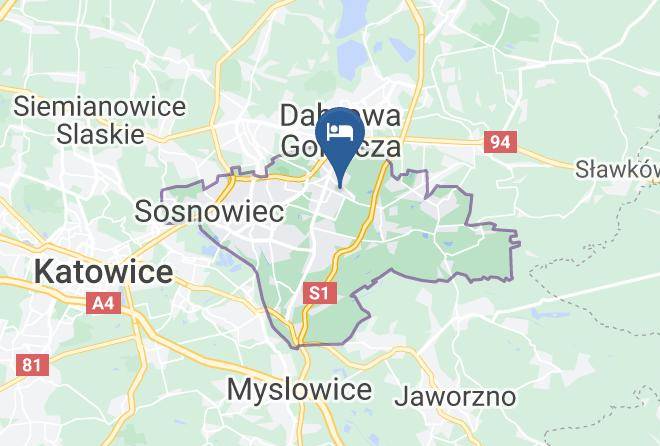 Sosnowiec - Restauracja Kamionki Maps