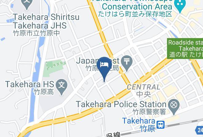 Takehara City - Hotel Kamo Maps