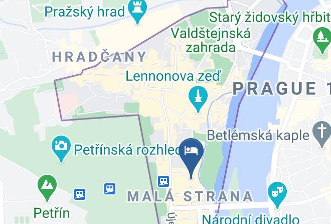 Prague - Hotel Kampa Old Armory Maps