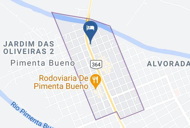 Pimenta Bueno - Hotel Kanaan Maps