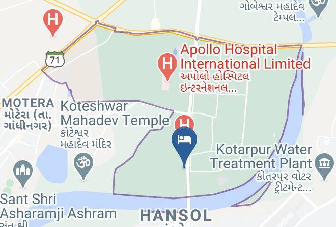 Gandhinagar - Hotel Kanan Maps