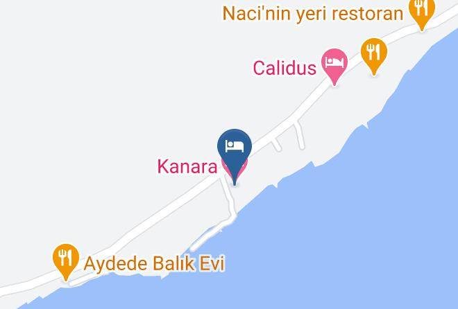 Ayvacik - Kanara Hotel Maps