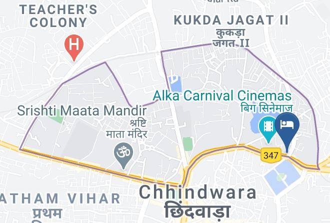 Chhindwara - Hotel Kanchan Maps